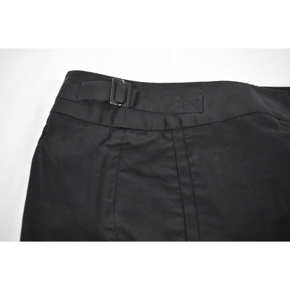 KENNETH COLE Womens Crop Pants Cuffed BLACK‎ - SIZE 12 - Picture 3 of 6